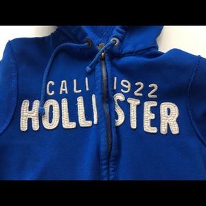 Blue Hollister Hoodie
